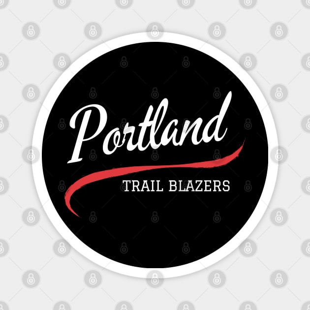 Portland Trail Blazers POR Magnet by CityTeeDesigns